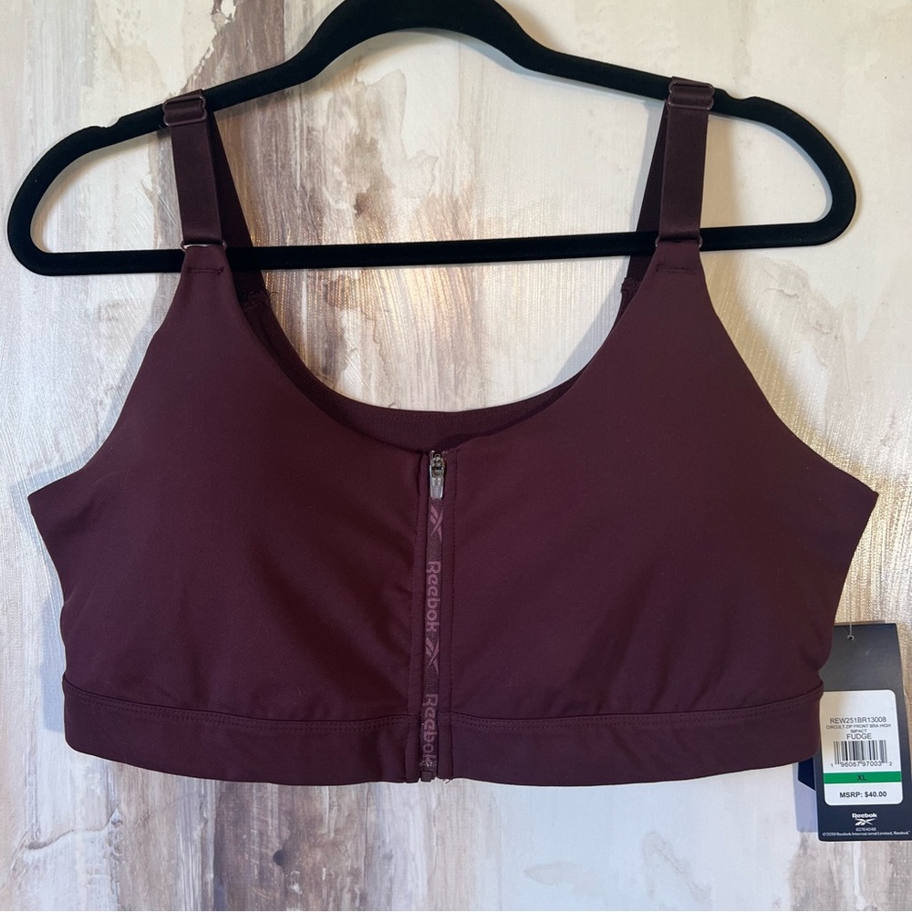 NWT Reebok High Support Sports Bra Size XL
